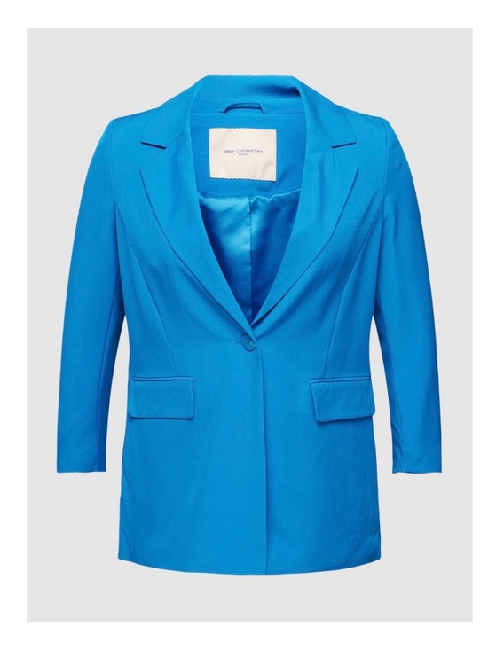 Jackets & Blazers - Only Carmakoma nwt size 20 Women's Single Button Bright Blue Blazer